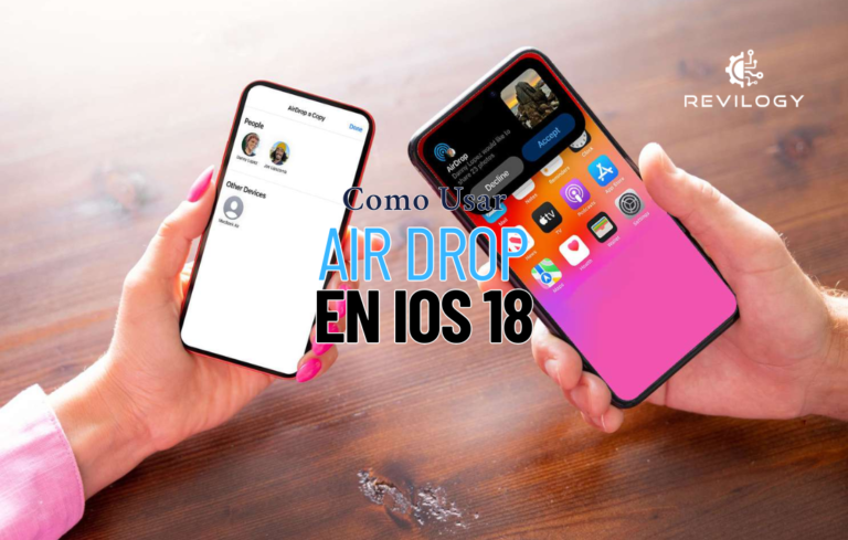 Cómo Usar AirDrop en iOS 18 Paso a Paso
