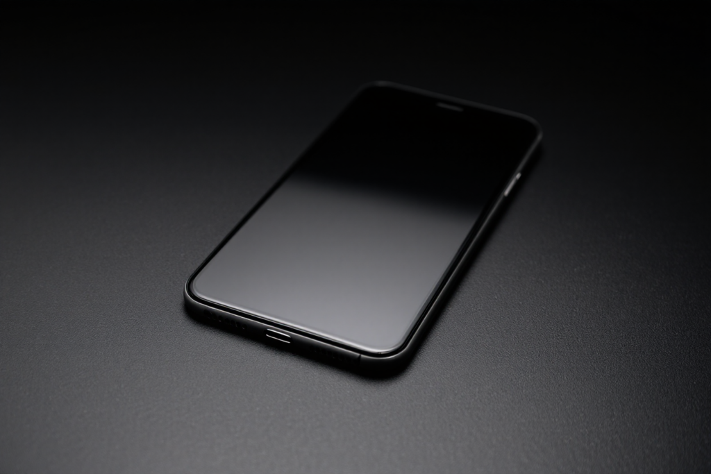 Manos realizando un reinicio forzado en un iPhone, un paso clave para solucionar problemas de software cuando el táctil de mi iPhone no funciona
