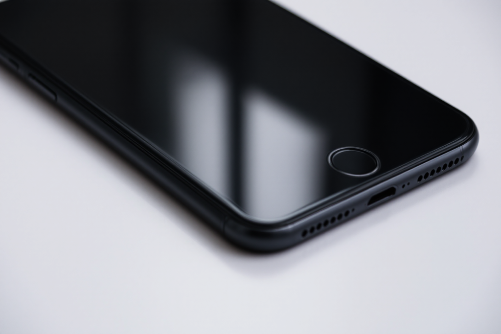 Un iPhone con una pantalla no responsiva, destacando el problema de que el táctil de mi iPhone no funciona en la era digital El Táctil de Tu IPhone No Funciona
