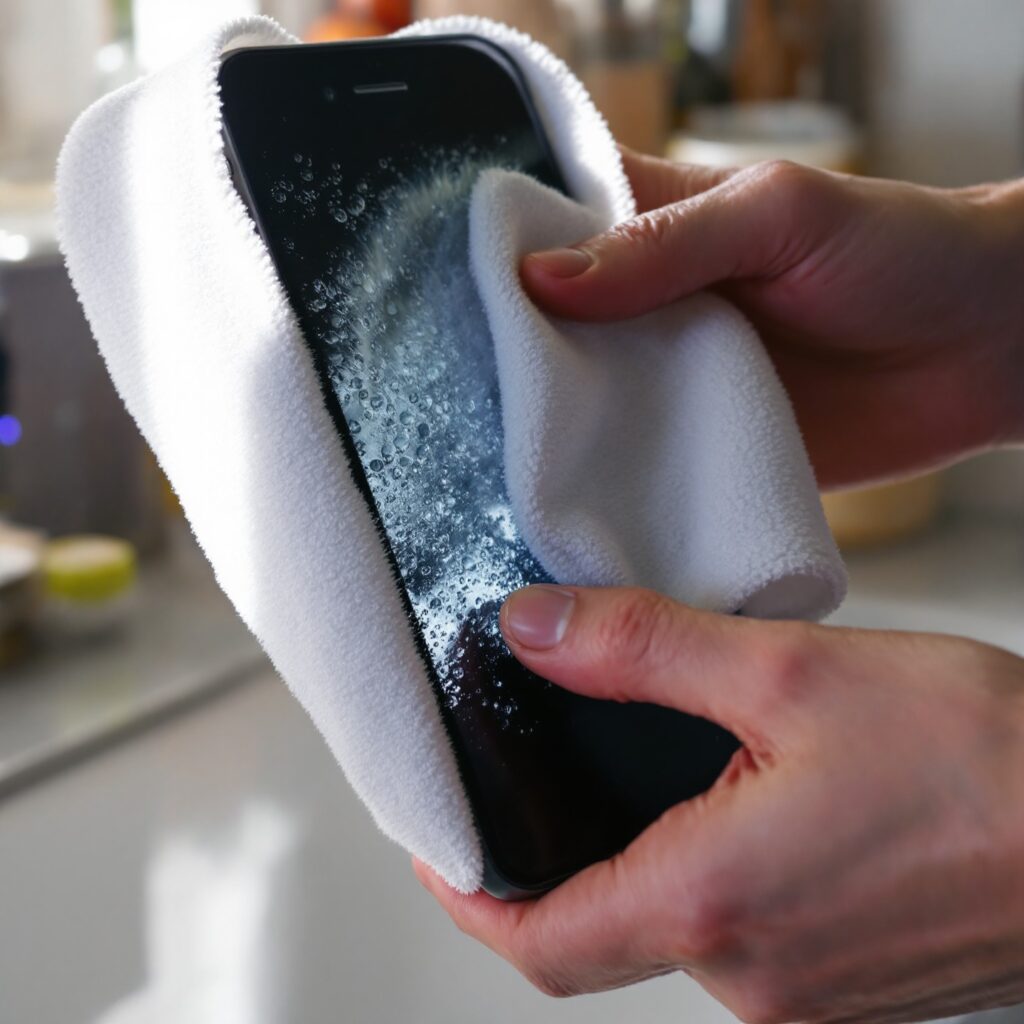 Cómo Secar un iPhone Mojado Correctamente