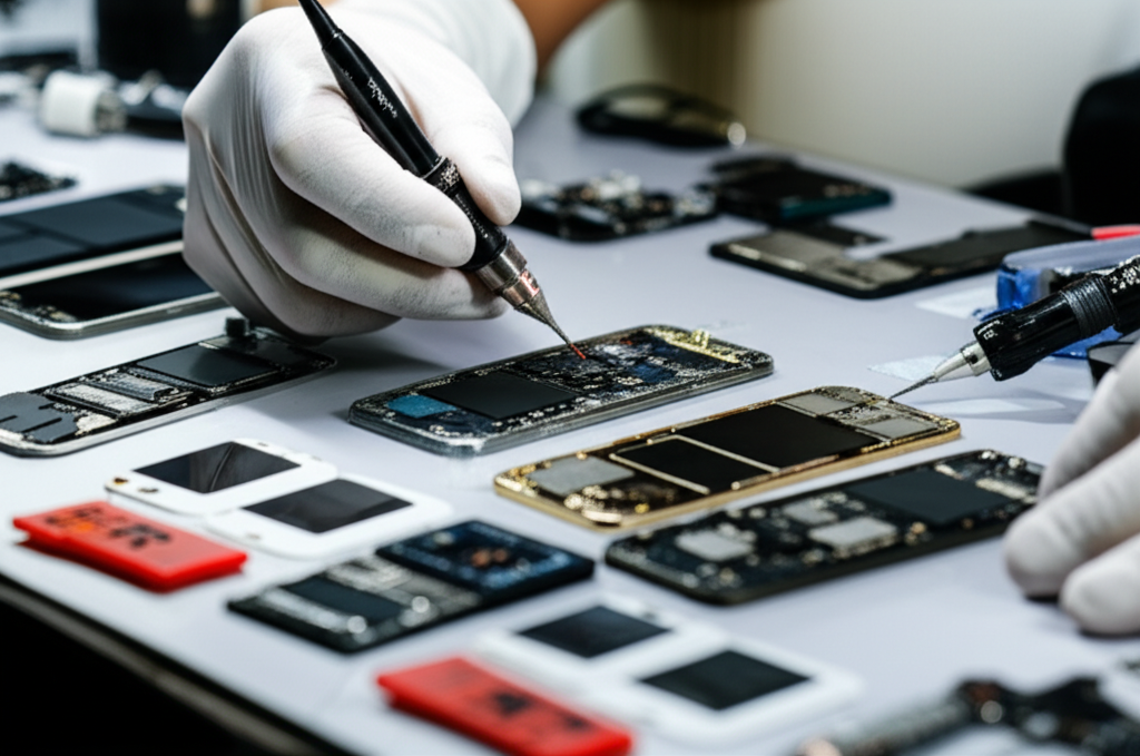 Reparación de tu dispositivo Apple con Solución a Problemas de Audio del iPhone en Madrid.